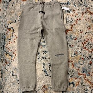 Essentials Fear Of God Sweatpants Dark Oatmeal small